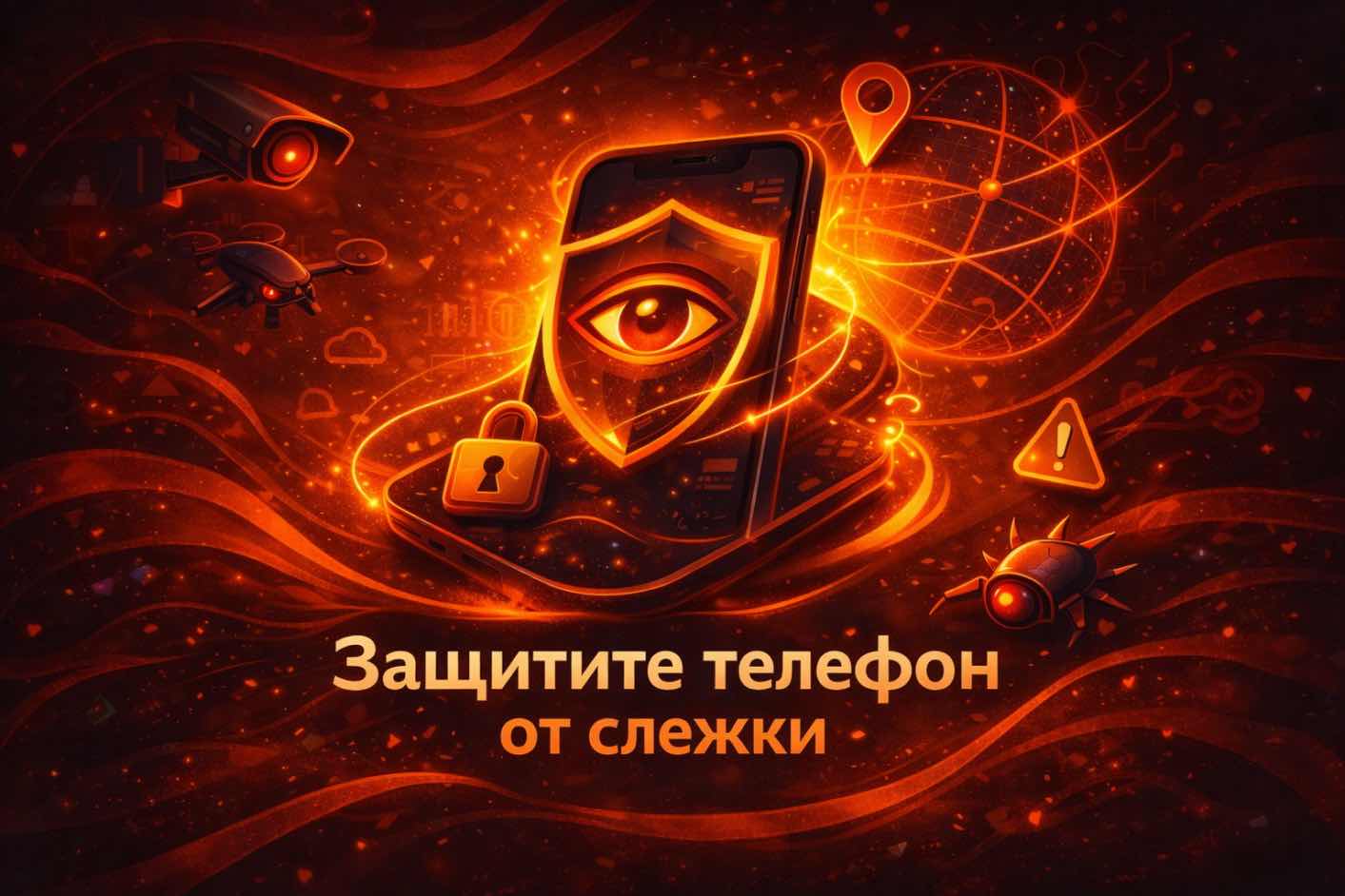 Как защитить iPhone и Android от шпионского ПО